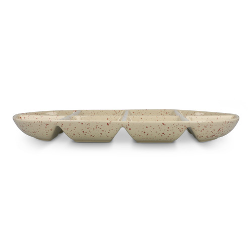 Sagaform Ditte Ceramiczna miska do serwowania potraw 36 x 20 cm Beżowy LT52257-N0055 (3)