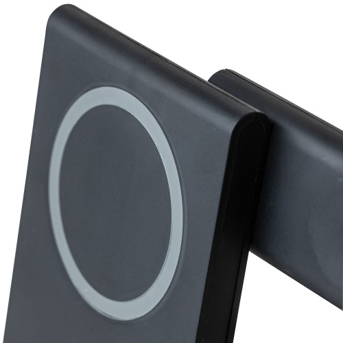 Magnetyczna ładowarka bezprzewodowa 3 w 1, 15W Czarny VB139-03 (13)