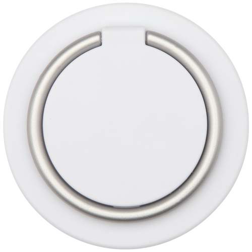 Albali uchwyt na telefon z mocowaniem magnetycznym, z tworzyw sztucznych pochodzących z recyklingu z podstawką pierścieniową Biały 12446201 (2)