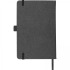 Notatnik A5 w linie ze skóry z recyklingu TRACY Czarny 2274603 (5) thumbnail