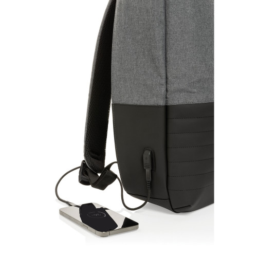 Plecak chroniący przed kieszonkowcami Swiss Peak AWARE™ RPET Szary P763.132 (6)