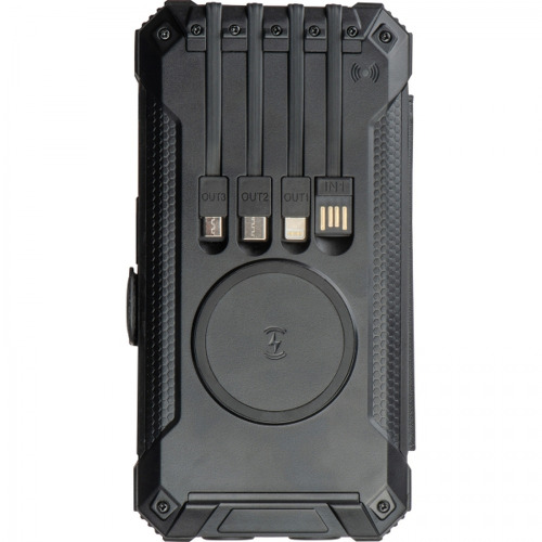 Power bank 20000 mAh solarny PETRA Czarny 3389903 (6)