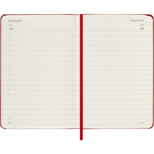 Kalendarz MOLESKINE Czerwony VM292-05/2024 (12)