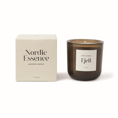 Świeczka zapachowa VINGA Nordic, duża Brązowy VG593-02 (2)