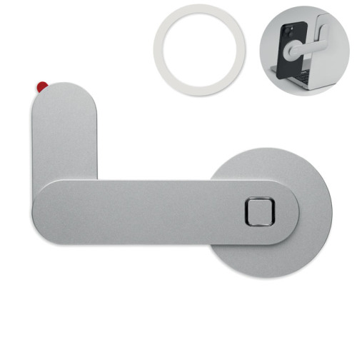 Magnetyczny uchwyt na telefon Srebrny MO3160-14 