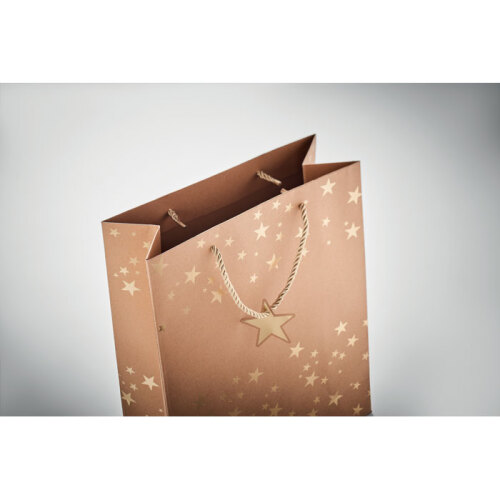 Papierowa torba prezentowa matowy złoty CX1497-98 (6)