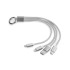 Kabel USB 3 w 1 TAUS Srebrny 09106-00  thumbnail