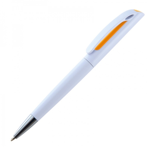 Długopis plastikowy JUSTANY pomarańczowy 091910 (2)