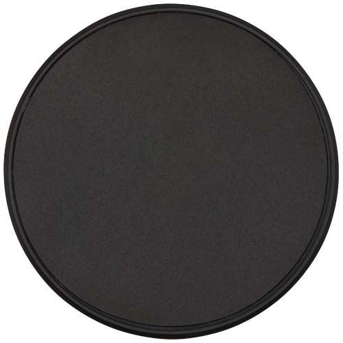 Alcor składana podstawka na telefon z mocowaniem magnetycznym, wykonana z tworzyw sztucznych pochodzących z recyklingu z elementami bambusowymi Czarny 12446390 (2)