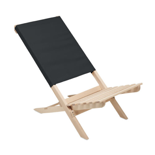 Składane krzesło plażowe czarny MO6996-03 