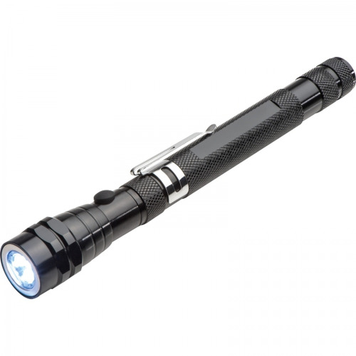 Latarka LED teleskopowa ALBERTO Czarny 8038703 (1)