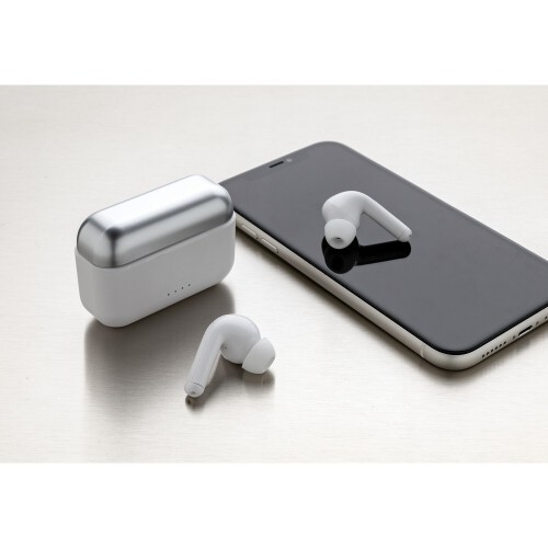 Bezprzewodowe słuchawki douszne Pro Elite TWS biały P329.093 (8)