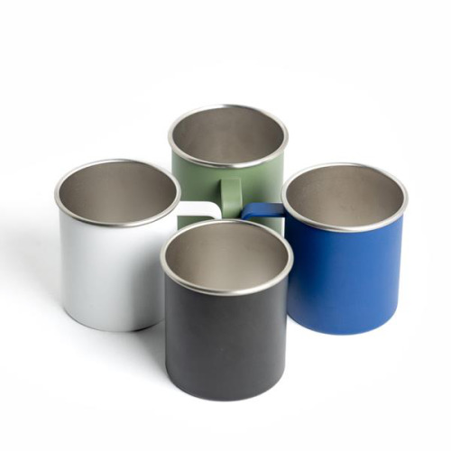 Kubek ze stali z recyklingu / MRSS Handle Forest Green IP37071646 (9)