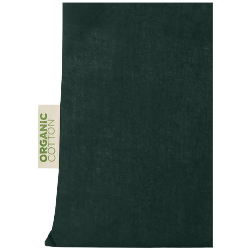 Orissa  torba na zakupy z bawełny organicznej z certyfikatem GOTS o gramaturze 100 g/m² Ciemnozielony 12049164 (3)