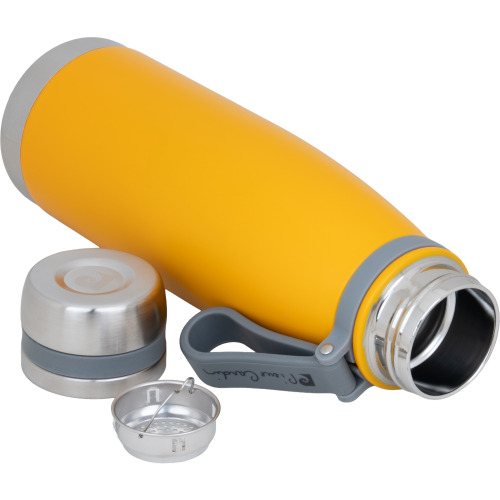 Butelka termiczna stalowa Pierre Cardin 650 ml żółty B9000501IP308 (17)