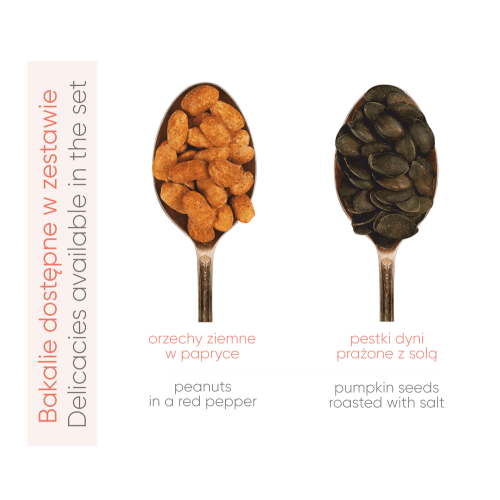 Zestaw słodyczy reklamowych Seeds&Nuts duo Wielokolorwy S0568 (1)