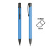 Długopis aluminiowy, gumowany / Aluru Tourquise Blue IP13149463  thumbnail