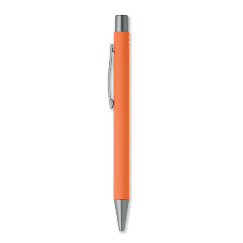 Aluminiowy długopis z rec. Pomaranczowy MO3222-10 (1)