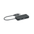 3-portowy hub USB kabel 20cm Czarny MO2142-03  thumbnail