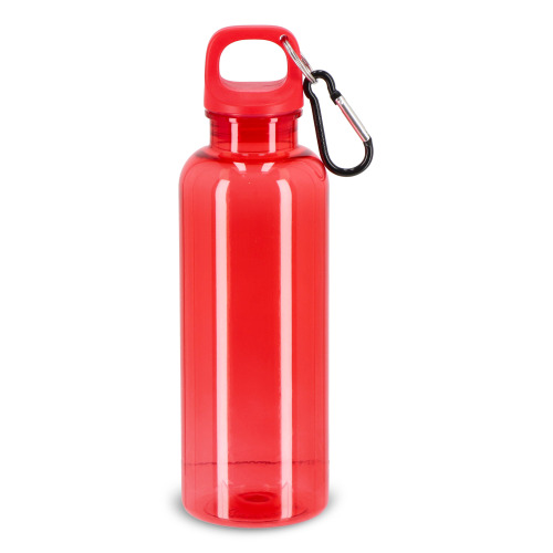 Butelka na wodę Noa R-PET 500 ml Przezroczysty Transparentny / czerwony LT98913-N0421 