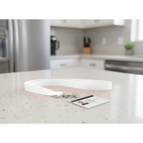 Smycz z karabińczykiem | Hulda Biały V4779-02 (1)