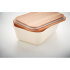 Lunchbox z bambusową pokrywką beżowy MO6240-13 (5) thumbnail