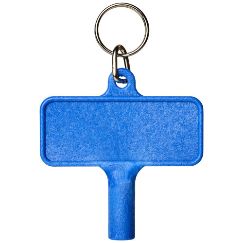 Klucz do odpowietrzania kaloryfera Largo wykonany z tworzywa sztucznego z brelokiem Niebieski 21087201 (2)