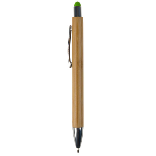 Bambusowy długopis Stylus New york Zielony LT87285-N0031 (1)