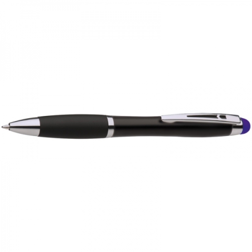 Długopis metalowy touch pen lighting logo LA NUCIA fioletowy 054012 (1)