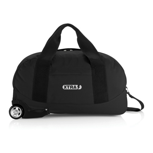 Weekendowa torba sportowa, podróżna na kółkach Czarny P790.001 (3)