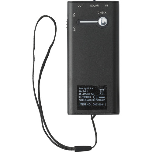 Ładowarka słoneczna Czarny V3330-03 (2)