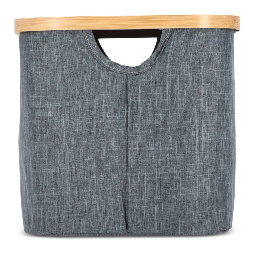 Składany kosz InSideOut z pokrywą Sogne 38 x 26 x 25cm rPET Ciemnoszary LT57103-N0060 (7)