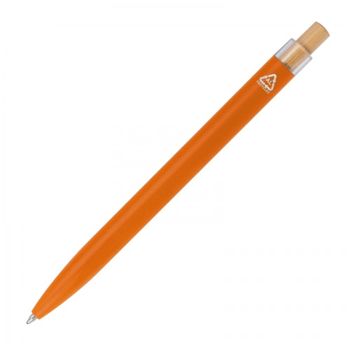 Długopis aluminiowy z recyklingu DORIS Pomarańczowy 1384510 (4)