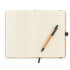 Notatnik A5, długopis z korka czarny MO6202-03 (1) thumbnail