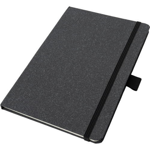 Notatnik A5 w kropki z papieru z recyklingu AGNESE Czarny 2179903 