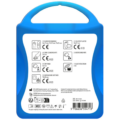 MyKit Zestaw pierwszej pomocy - Podróż Plus Przezroczysty niebieski 1Z250802 (4)