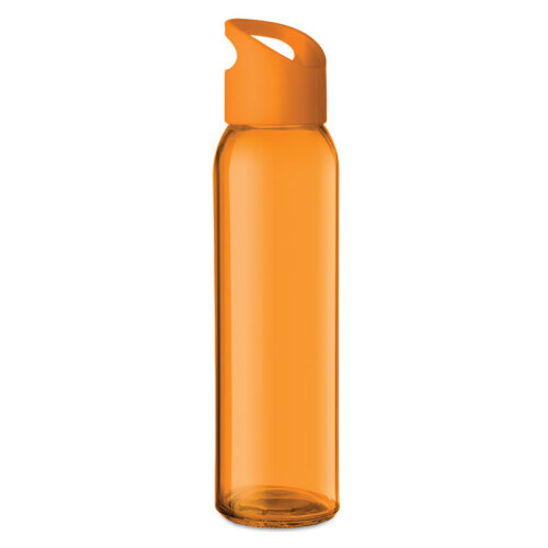 Szklana butelka 500ml pomarańczowy MO9746-10 