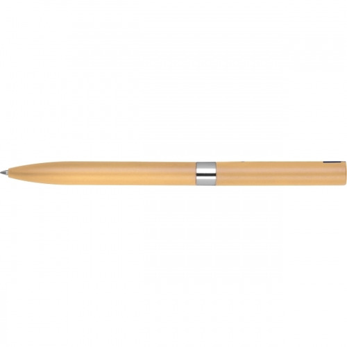 Długopis aluminiowy żelowy HUELVA Beżowy 374213 (3)