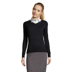 GALAXY WOMEN V-NECK SWEATER