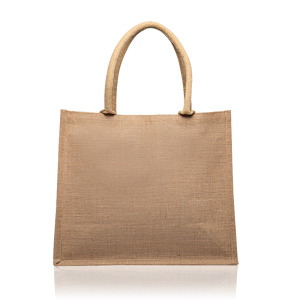Torba jutowa z laminowanym wnętrzem / Lamyjute Light Brown