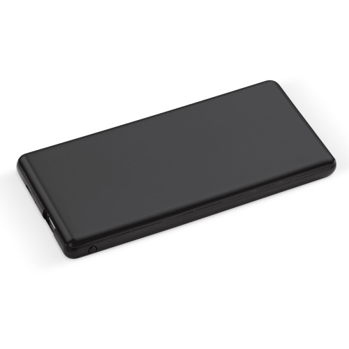 Rozświetlone logo -  powerbank 4000mAh Srebrny / czarny LT91288-N0502 (2)
