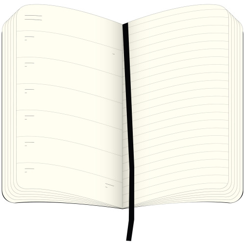 Kalendarz z notatnikiem MOLESKINE Czerwony VM297-05/2018 (4)