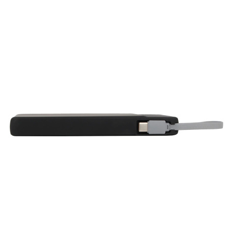 Ziara Powerbank with USB-C & Lightning Cable 10000mAh  Czarny LT95502-N0002 (2)