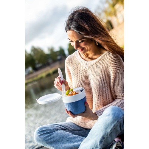 Pojemnik Bento Club organic blue Koziol Niebieski KZL3198671 (2)