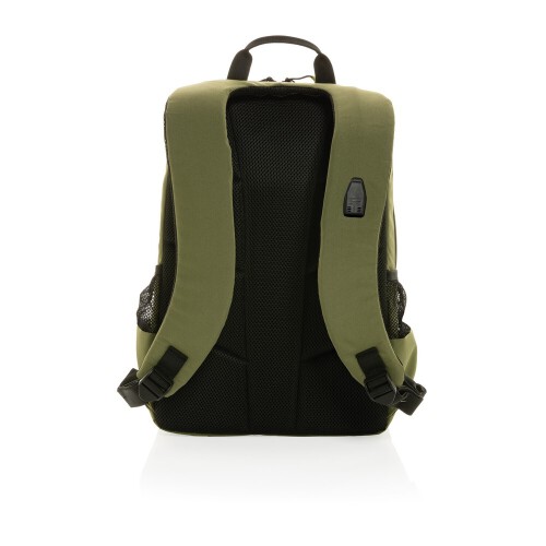 Plecak na laptopa 15,6" Swiss Peak Lima Impact AWARE™, ochrona RFID zielony, zielony P763.157 (2)