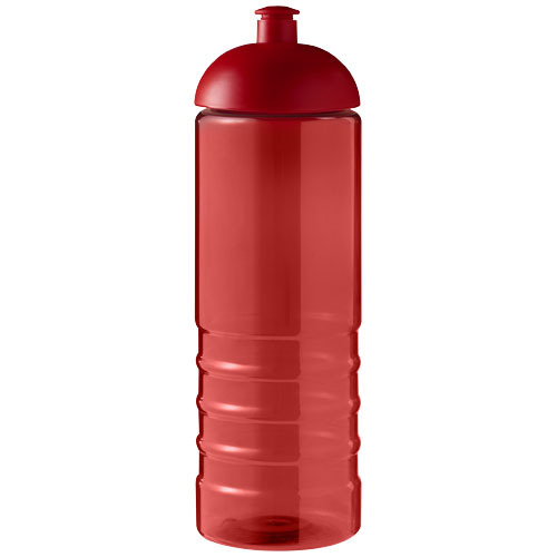 H2O Active® Eco Treble bidon z kopułową pokrywką o pojemności 750 ml  Czerwony 21048021 (2)