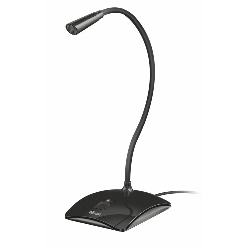 Elastyczny mikrofon stacjonarny USB TRUST Czarny EG 034103 