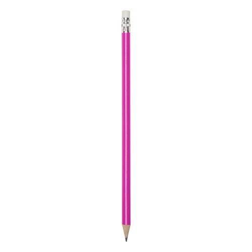 Ołówek z gumką fuksja V7682-31 