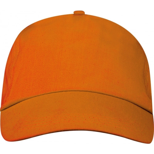 Czapka z daszkiem 5 paneli SANTA FE Pomarańczowy 246610 (1)