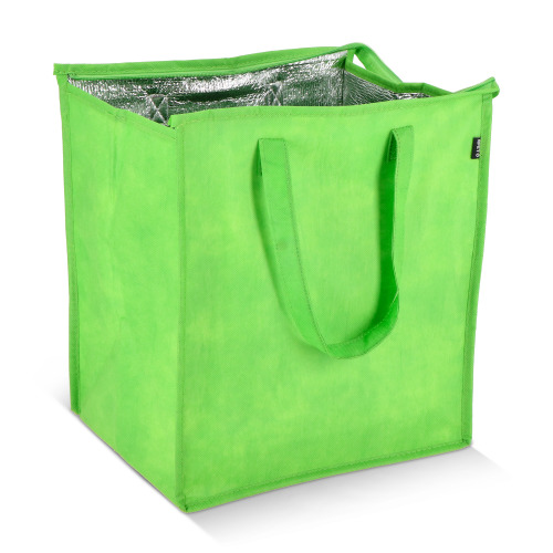 R-PET Torba chłodząca z włókniny 33 x 25,5 x 37 cm 75 g/m² Jasnozielony LT95391-N0032 (4)